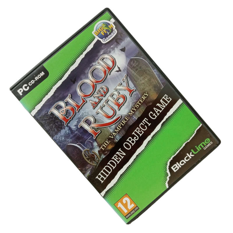 Blood And Ruby - The Vampire Mystery, Hidden Object Game PC (CD)