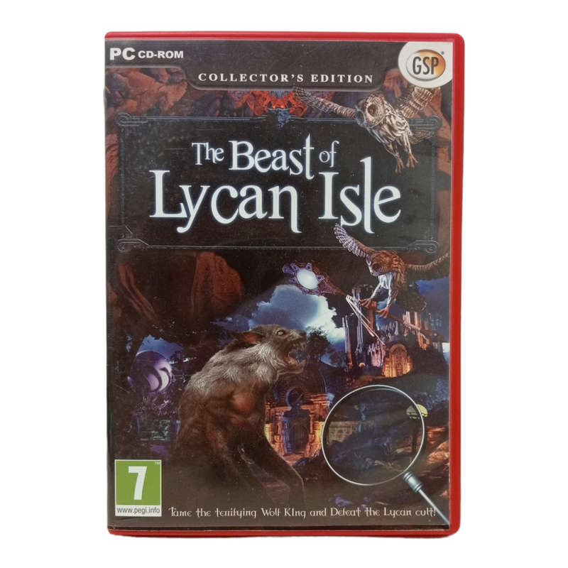 The Beast of Lycan Isle, Hidden Object Game PC (CD)