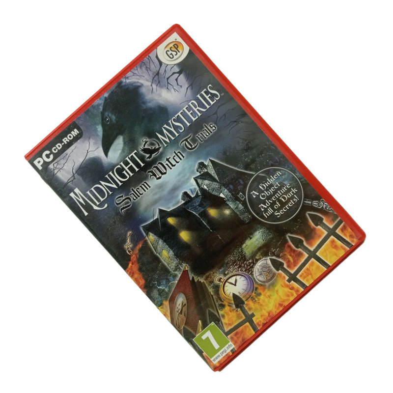 Midnight Mysteries - Salem Witch Trials, Hidden Object Game PC (CD)