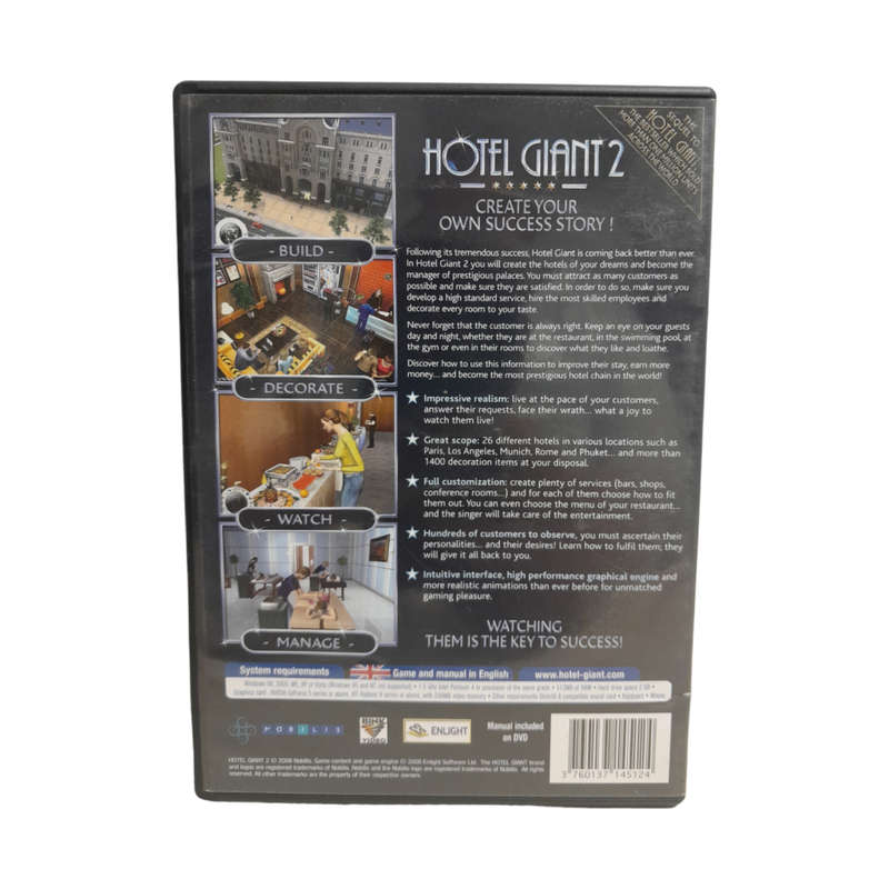 Hotel Giant 2 PC (DVD)