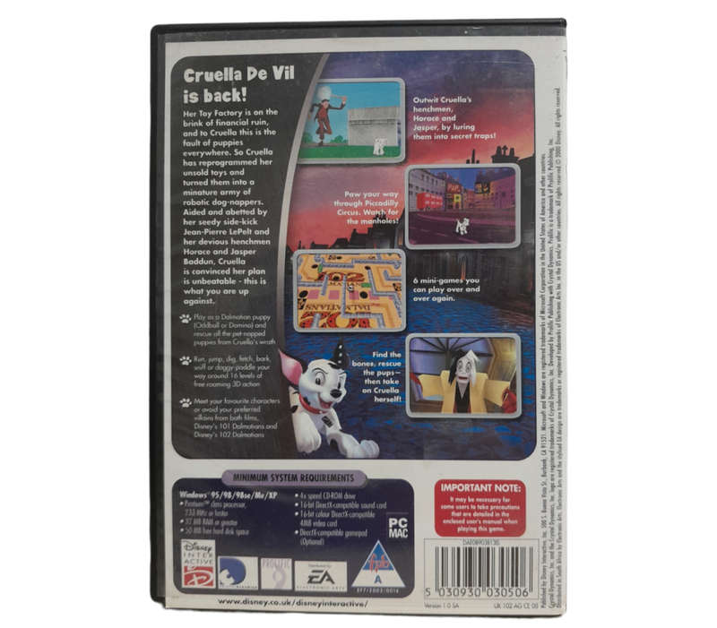102 Dalmatians - Puppies To The Rescue PC (CD)