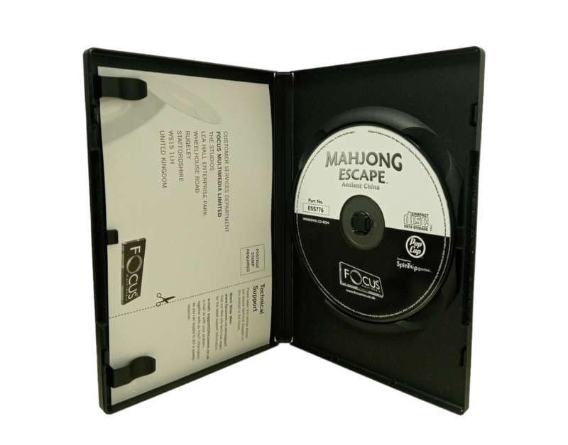 Mahjong Escape Ancient China PC (CD)