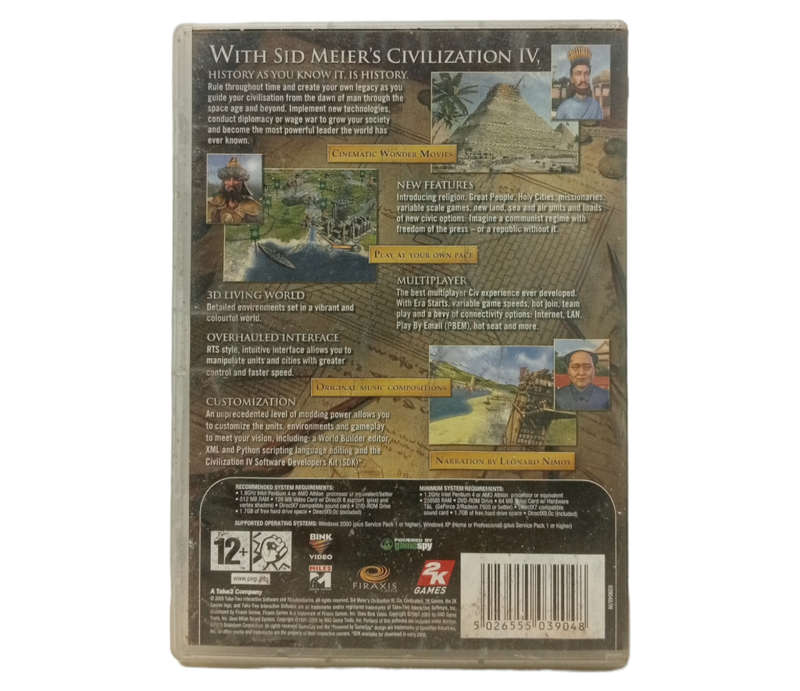 Civilization IV PC (DVD)