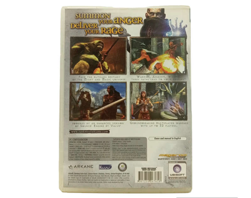 Dark Messiah - Might And Magic PC (DVD)