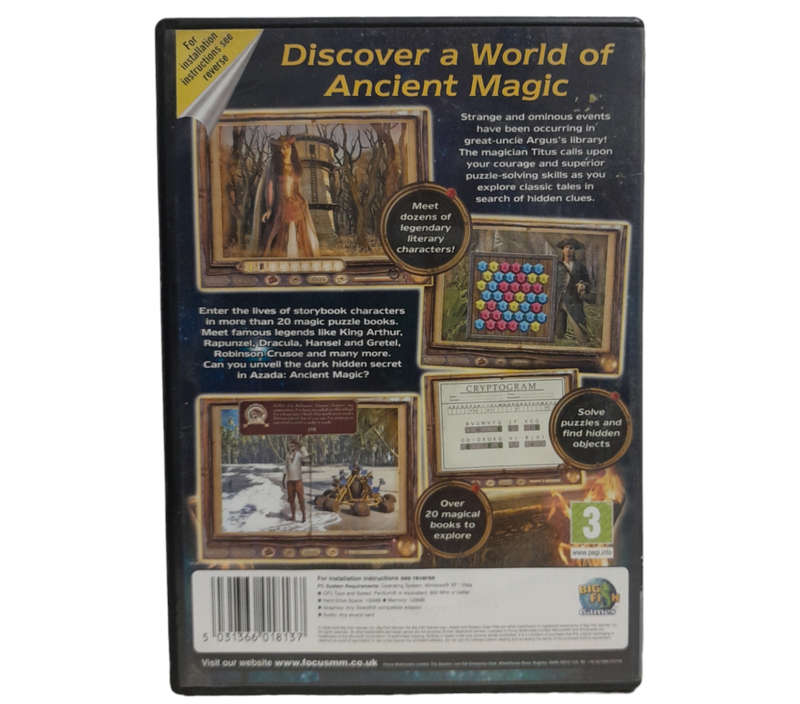 Azada - Ancient Magic PC (CD)