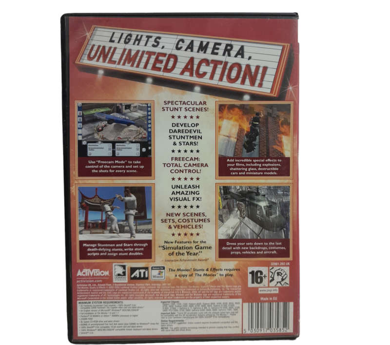 The Movies - Stunts & Effects Expansion Pack PC (CD)
