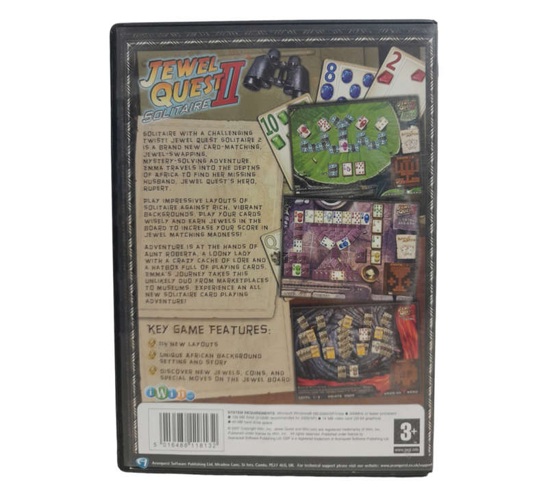 Jewel Quest II - Solitaire PC (CD)