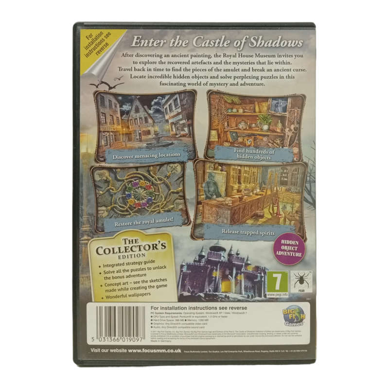 Echoes Of The Past - The Castle Of Shadows PC (CD)