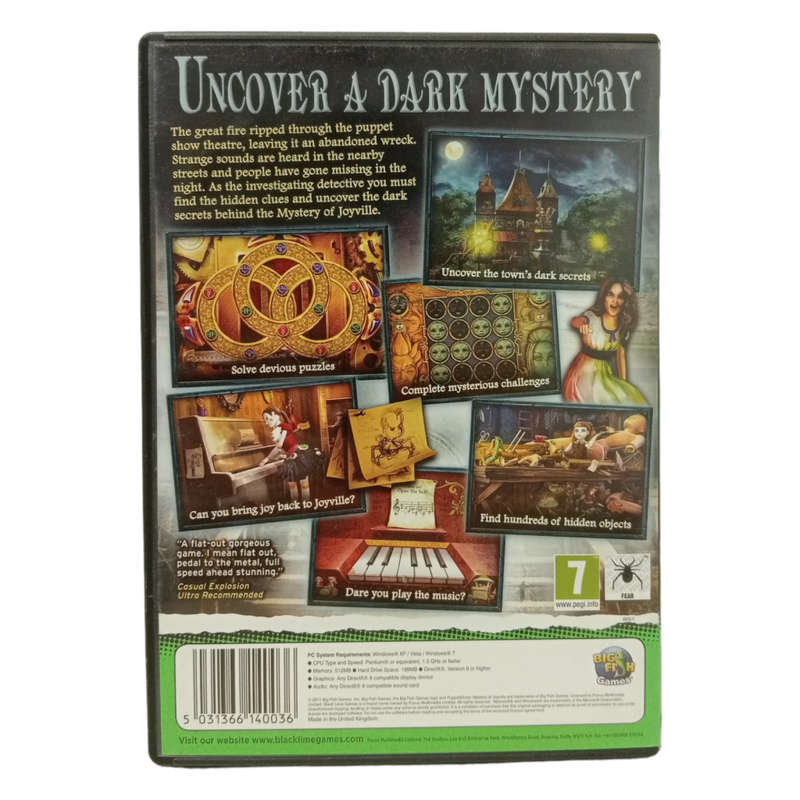 Puppet Show - Mystery of Joyville PC (CD)