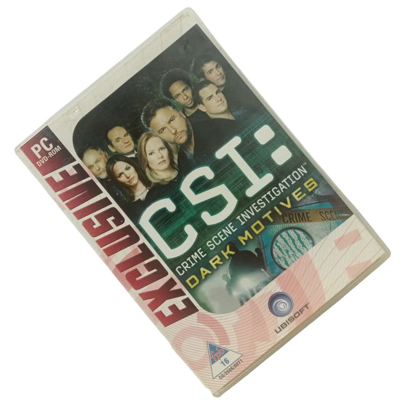 CSI: Crime Scene Investigation - Dark Motives PC (DVD)