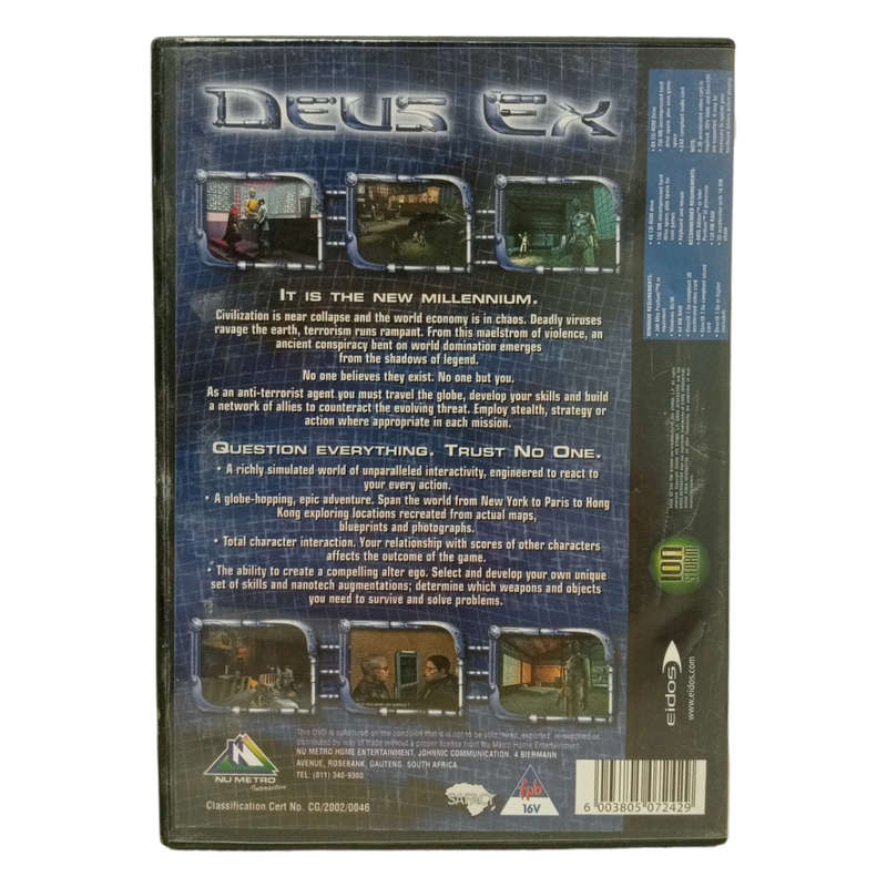 Deus Ex PC (CD)