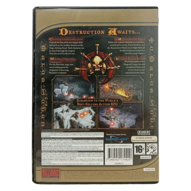 Diablo II - Lord Of Destruction Expansion Set PC (CD)