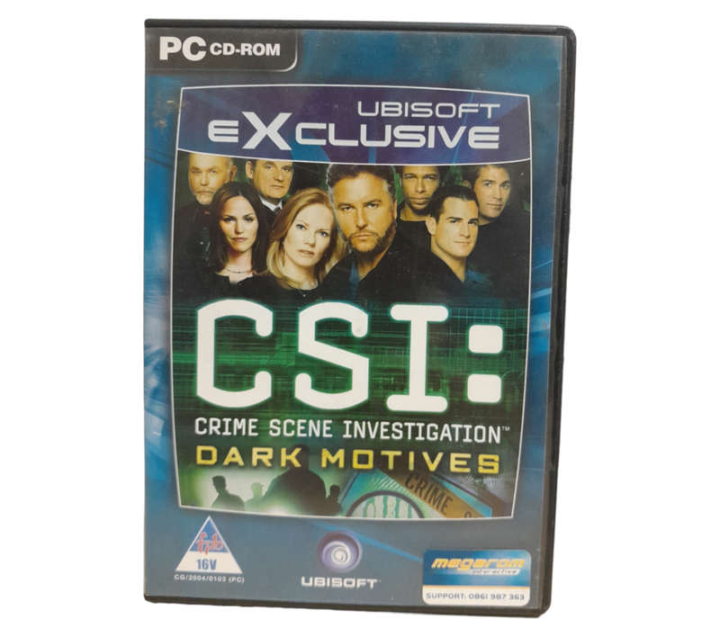 CSI: Crime Scene Investigation - Dark Motives PC (CD)