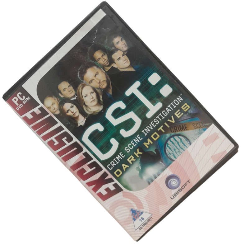 CSI: Crime Scene Investigation - Dark Motives PC (DVD)