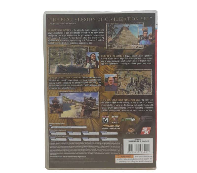 Civilization IV - Complete PC (CD)