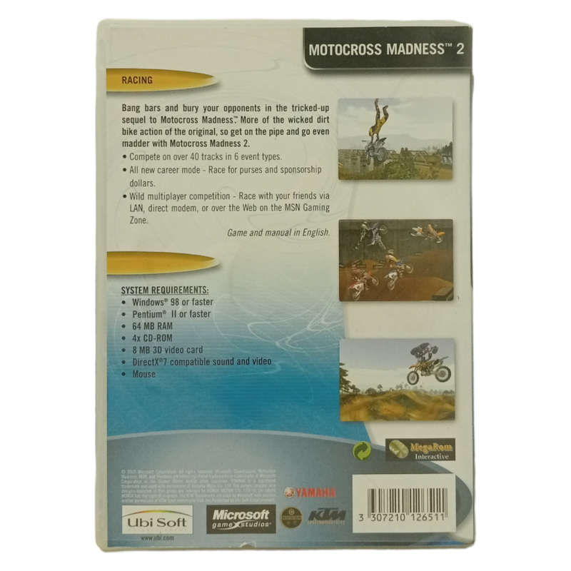 Motorcross Madness 2 PC (CD)