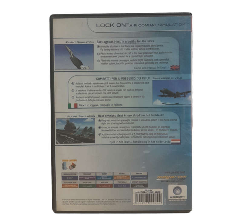 Lock On - Air Combat Simulation PC (DVD)