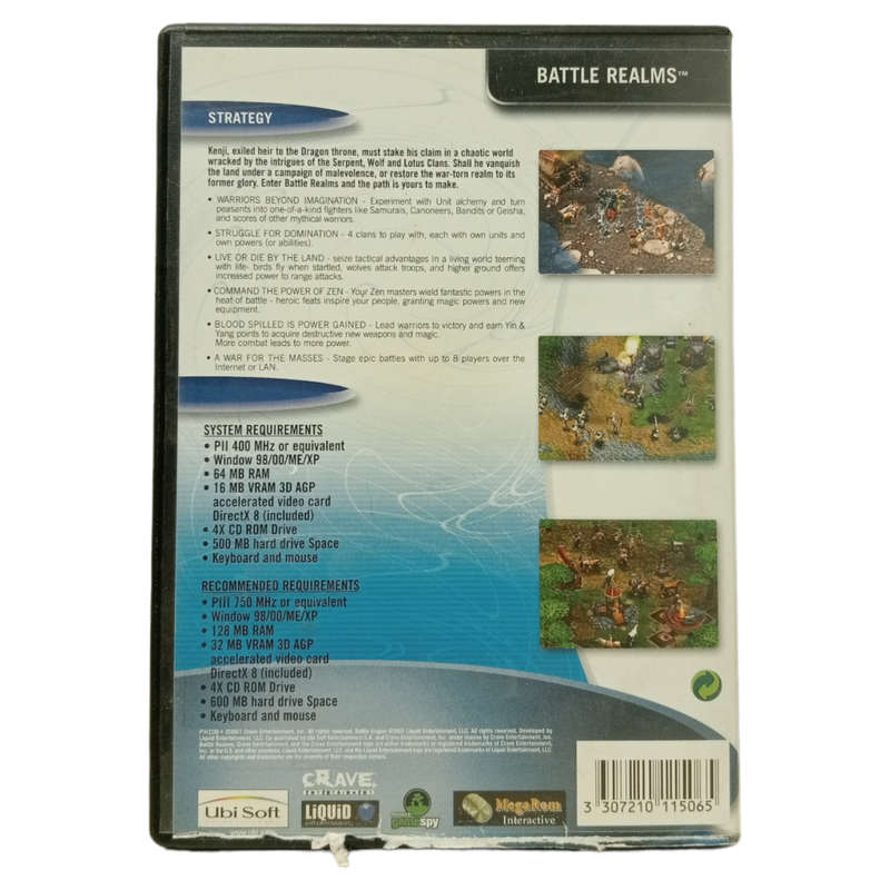 Battle Realms PC (CD)