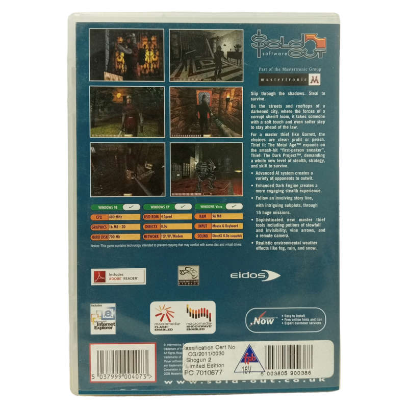 Thief II - The Metal Age PC (DVD)