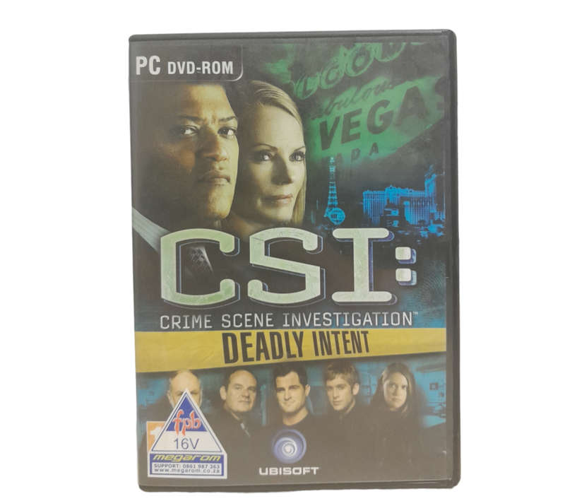 CSI: Crime Scene Investigation - Deadly Intent PC (DVD)