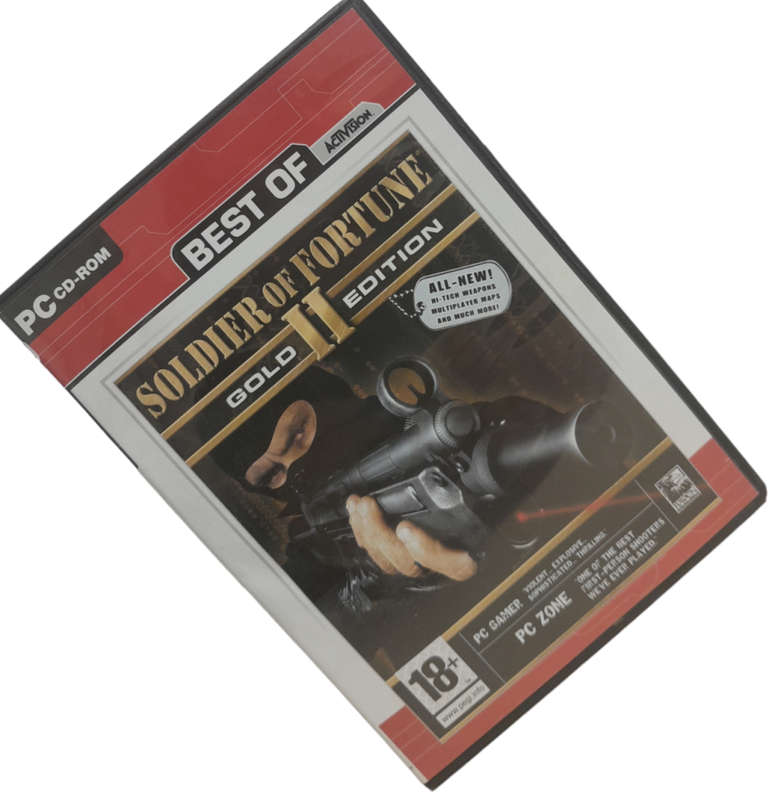 Soldier Of Fortune II Gold Edition PC (CD)