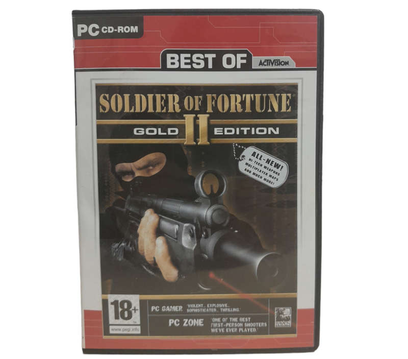 Soldier Of Fortune II Gold Edition PC (CD)