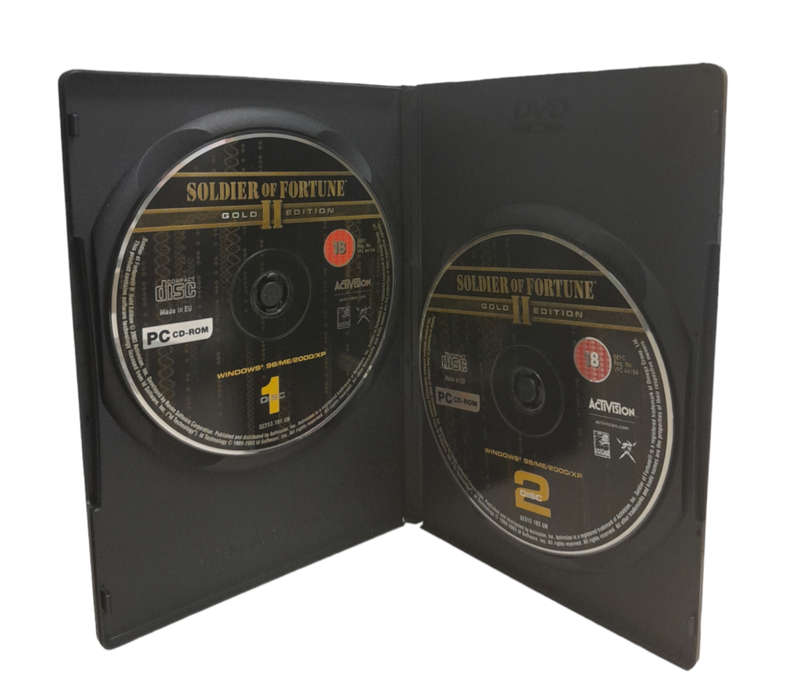 Soldier Of Fortune II Gold Edition PC (CD)