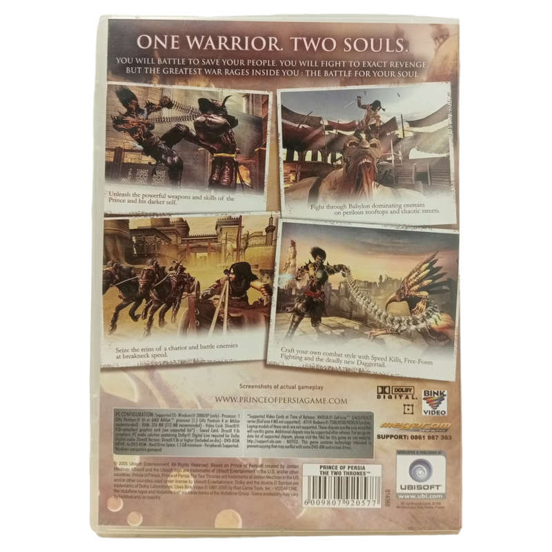 Prince Of Persia - The Two Thrones PC (DVD)