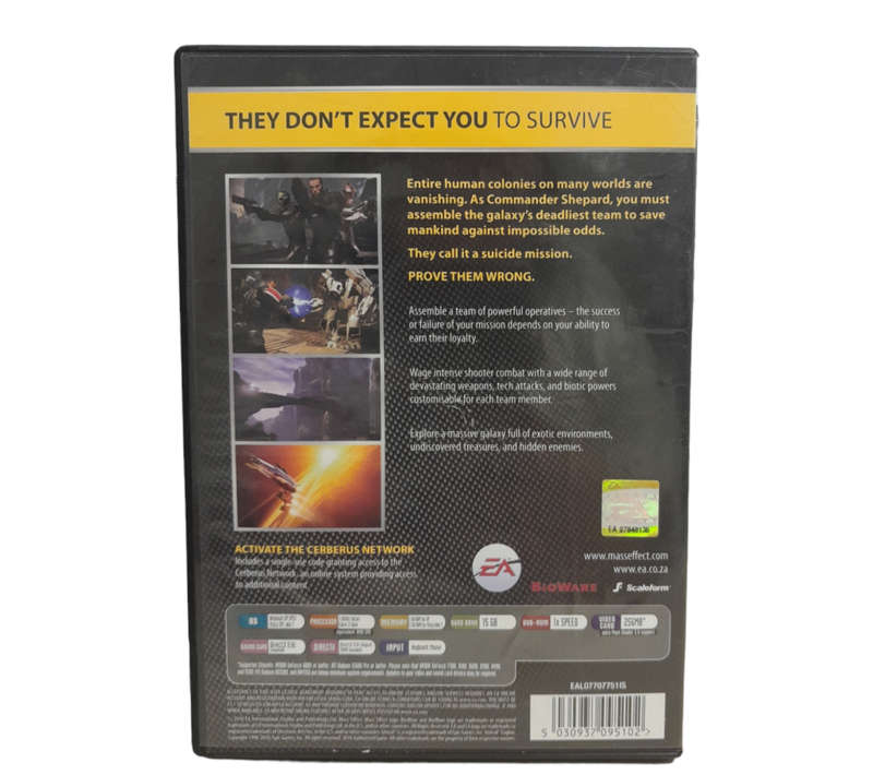 Mass Effect 2 PC (DVD)