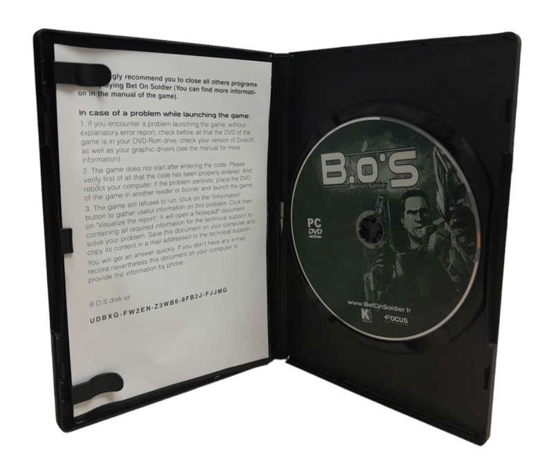 BOS - Bet On Soldier PC (DVD)