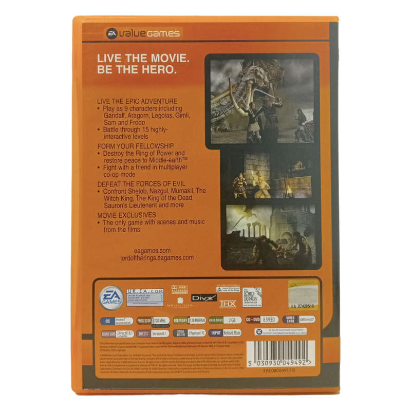 The Lord Of The Rings - The Return Of The King PC (CD)