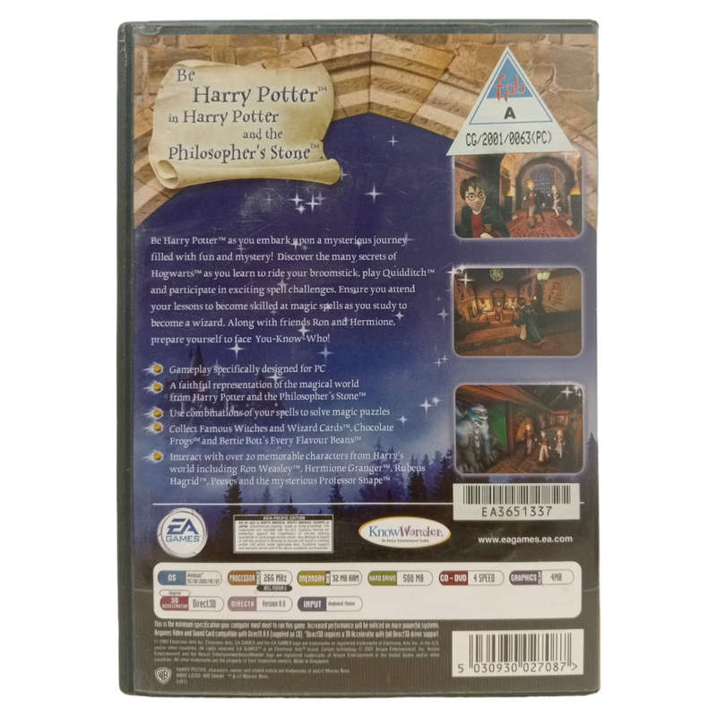 Harry Potter And The Philosopher`s Stone PC (CD)
