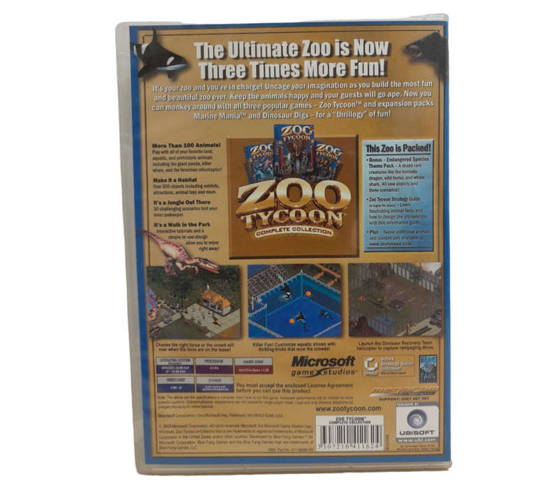 Zoo Tycoon - Complete Collection PC (DVD)