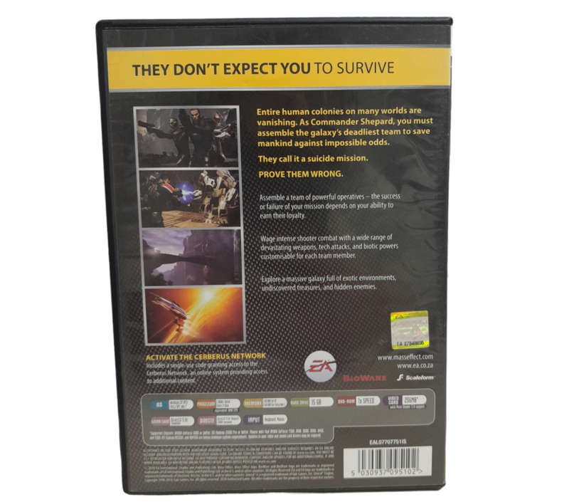 Mass Effect 2 PC ( DVD)