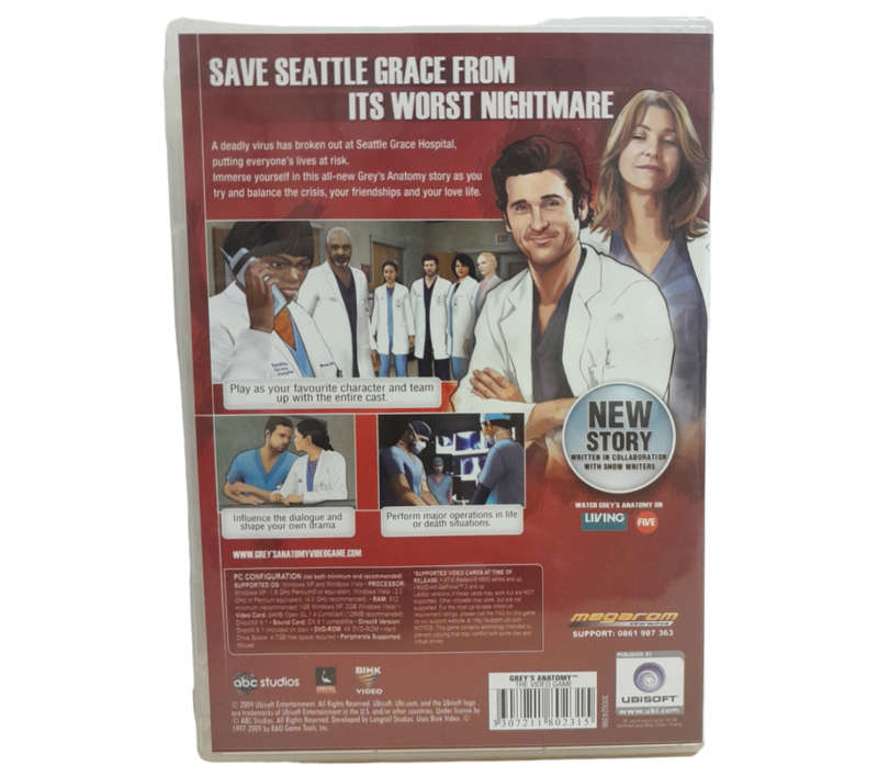 Grey`s Anatomy - The Video Game PC (DVD)