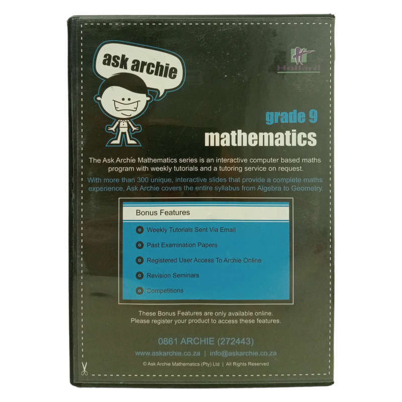 Ask Archie - Grade 9 Mathematics PC (CD)