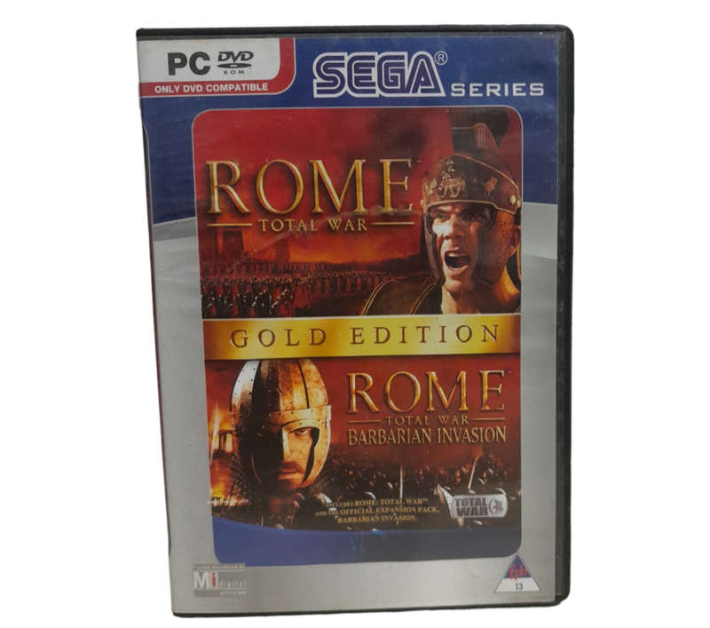 Rome Total War - Gold Edition PC (DVD)