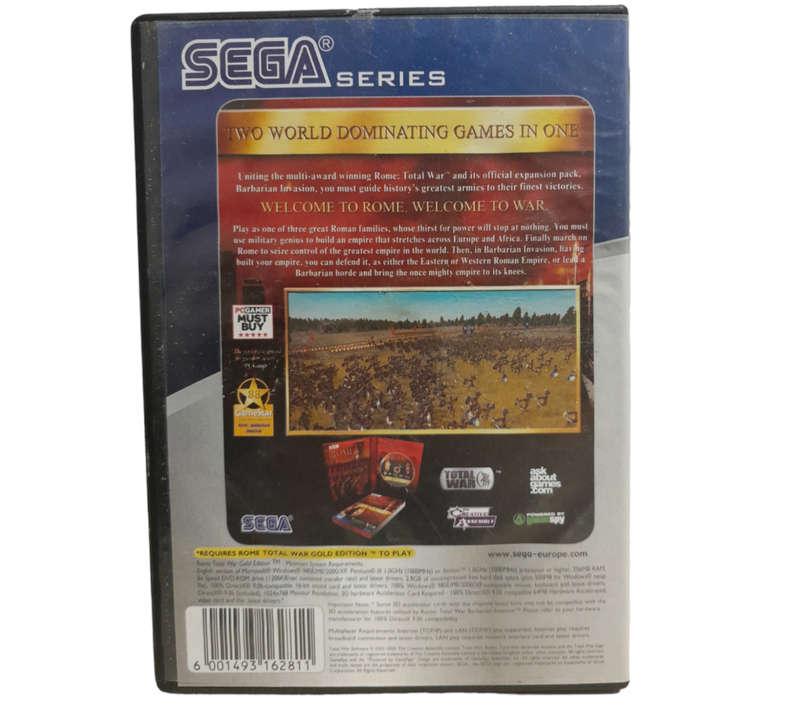 Rome Total War - Gold Edition PC (DVD)