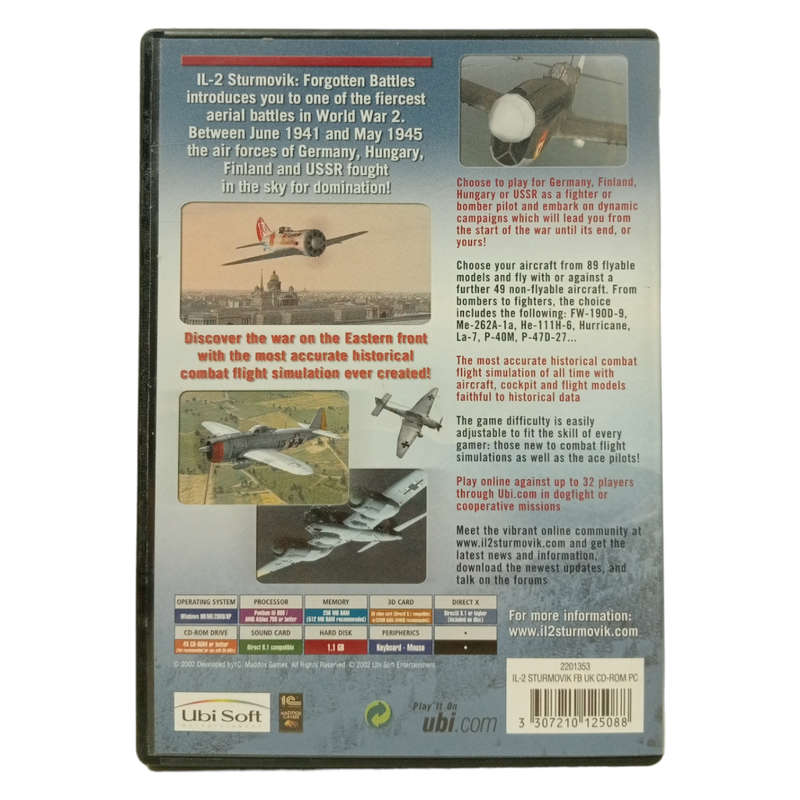 IL 2 - Forgotten Battles PC (CD)