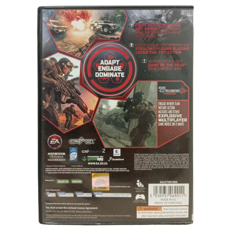 Crysis - Warhead PC (DVD)
