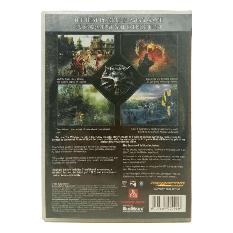 The Witcher - Enhanced Edition PC (DVD)