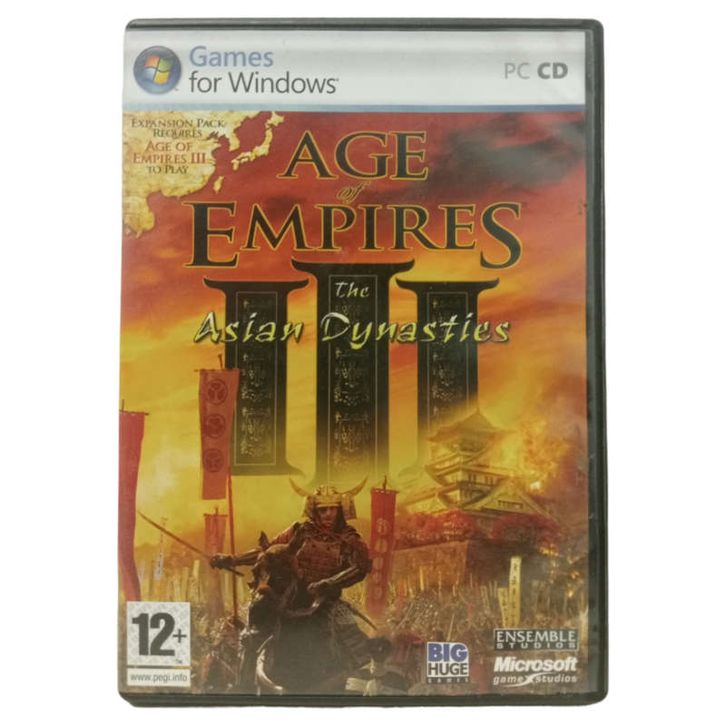 Age Of Empires III - The Asian Dynasties PC (CD)