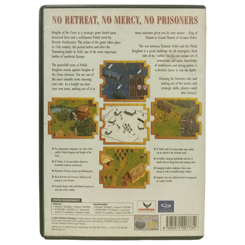 Knights Of The Cross PC (CD)