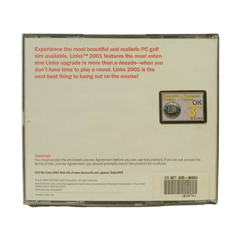 Links 2001 PC CD