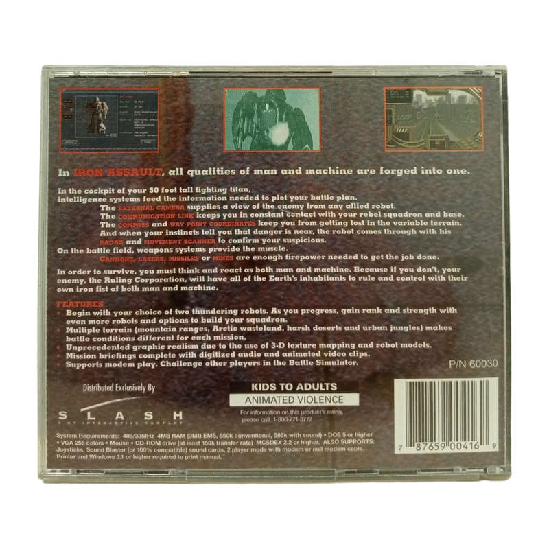 Iron Assault PC CD