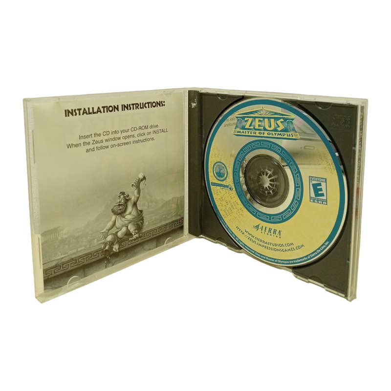 Zeus - Master Of Olympus PC CD