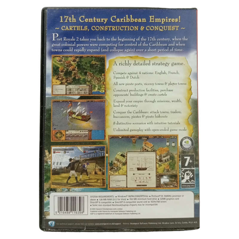 Port Royale 2 PC (CD)