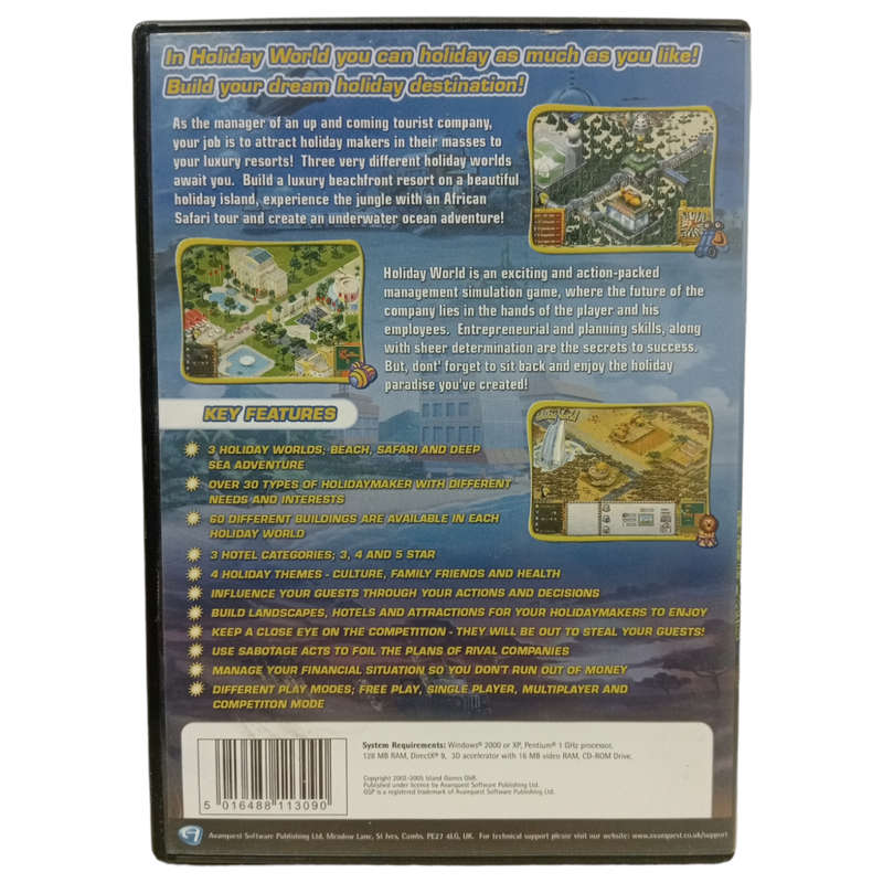 Holiday World Tycoon PC (CD)