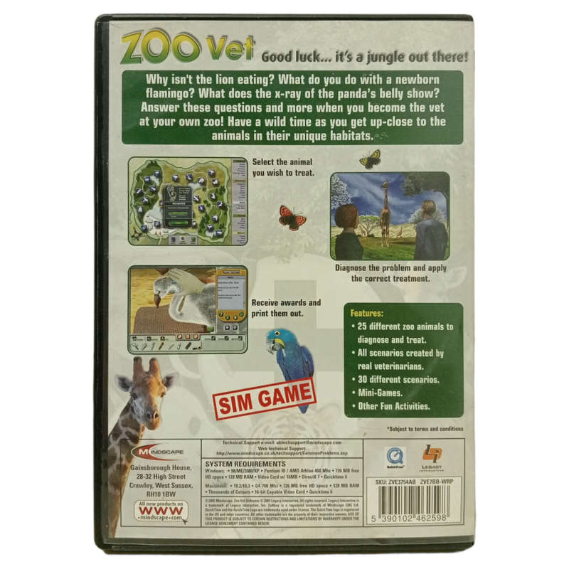 Zoo Vet PC (CD)
