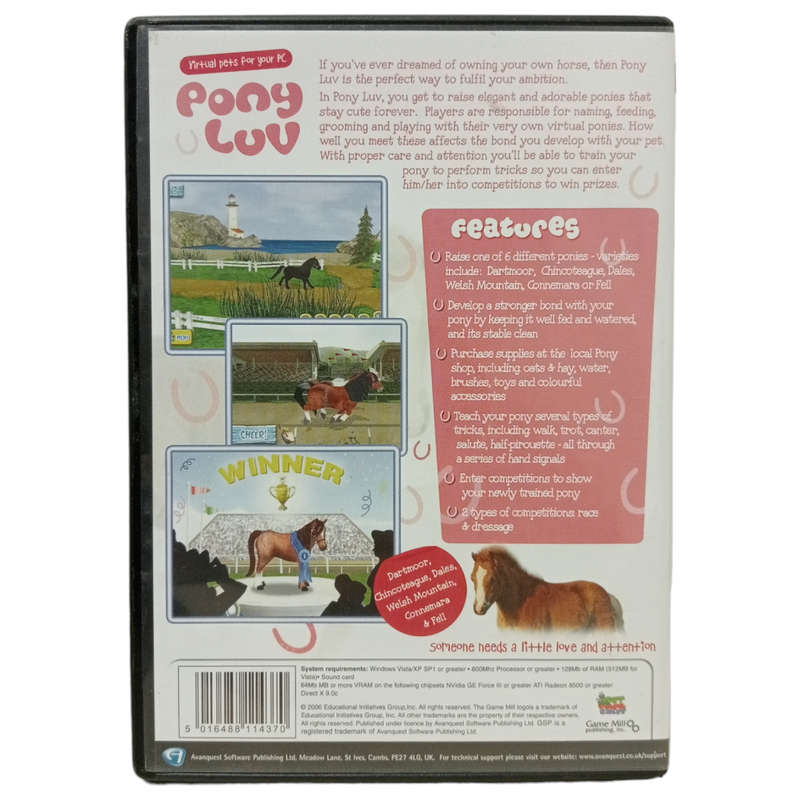 Pony Luv PC (CD)